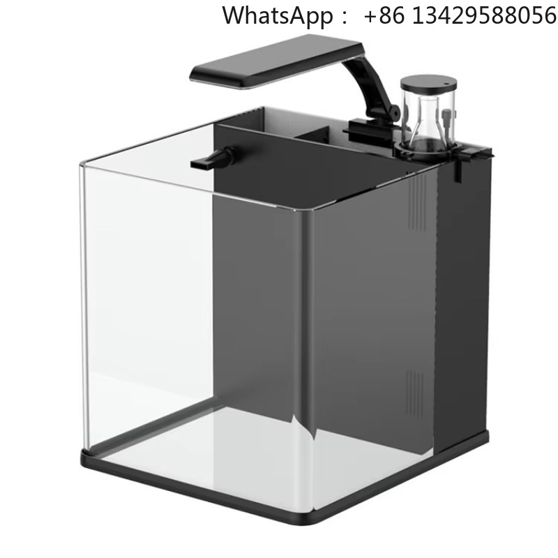 Marine Aquarium Cube - Mini aquarium marin en verre ultra-clair