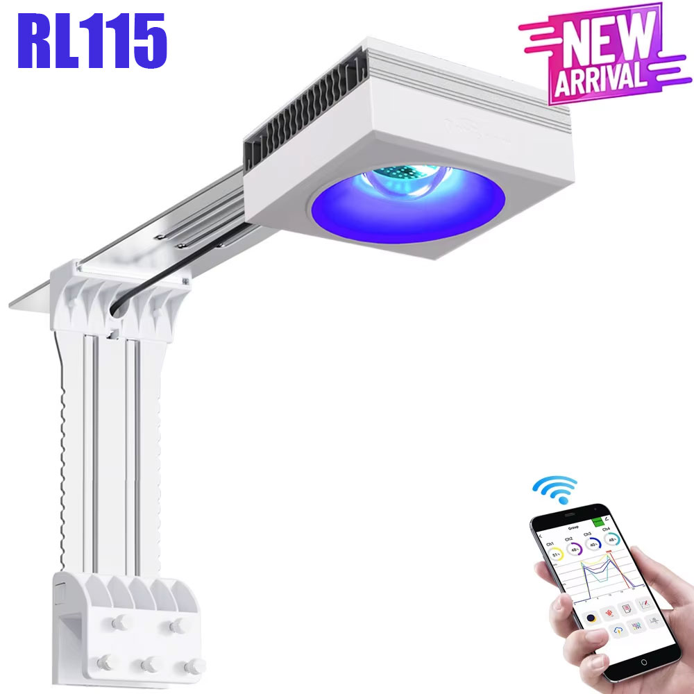Reef Lighting - Nouveau PopBloom RL115 WiFi lumière d'aquarium