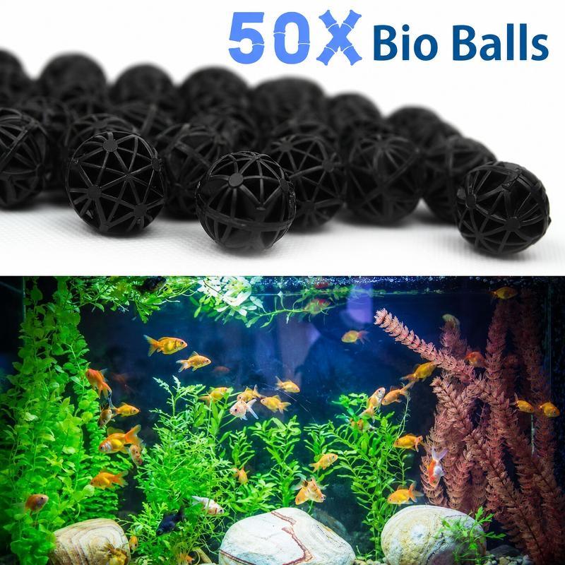 Marine Fish Tank - 50 pièces de boules filtrantes biologiques