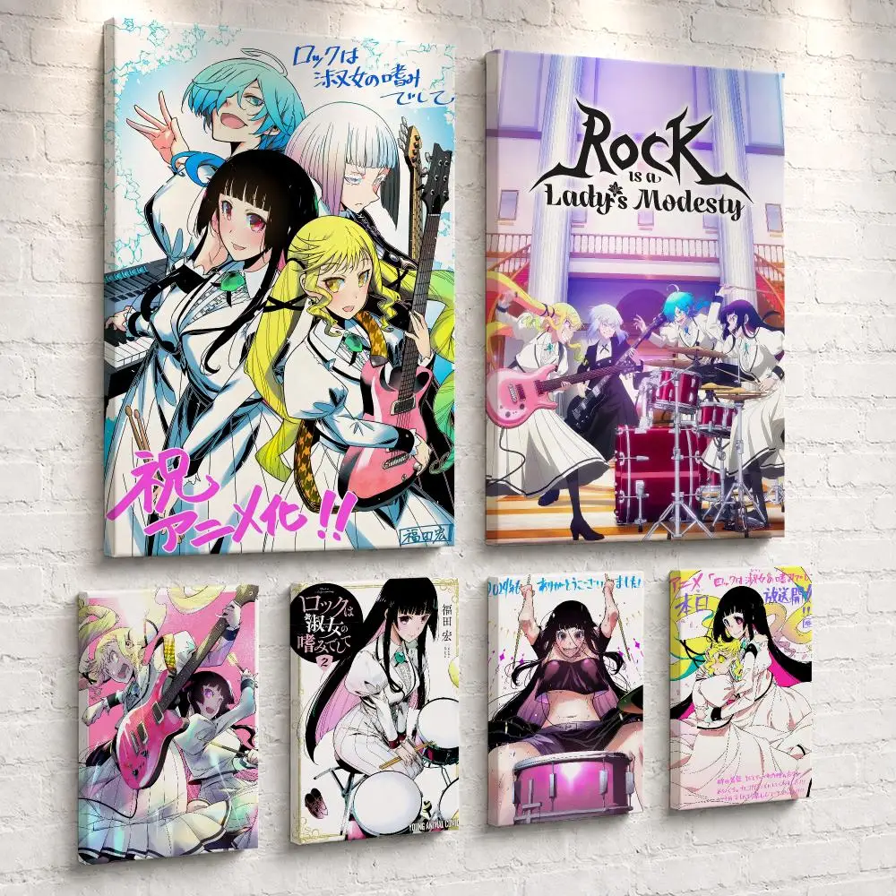 Live Rock - R-Rock est une peinture murale encadrée