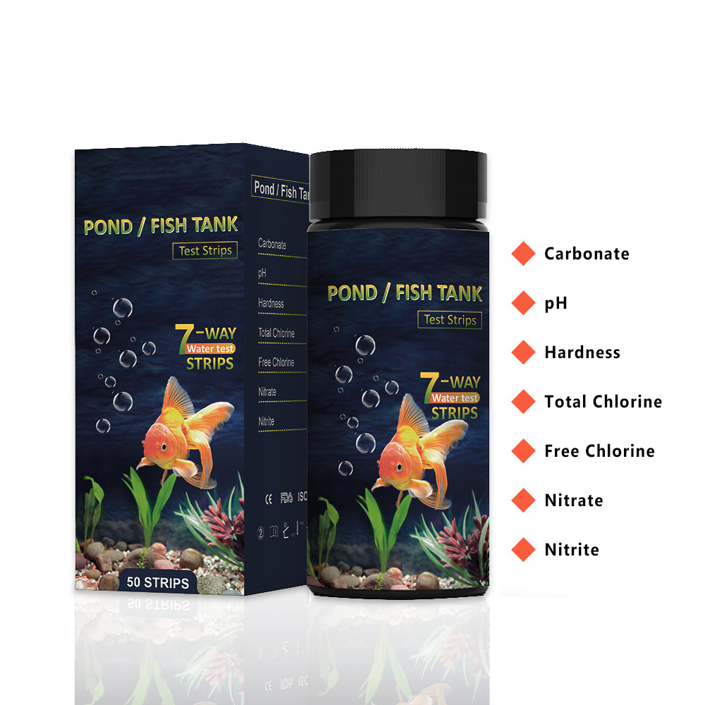Saltwater Tank - Bandelettes de Test d'aquarium 7 en
