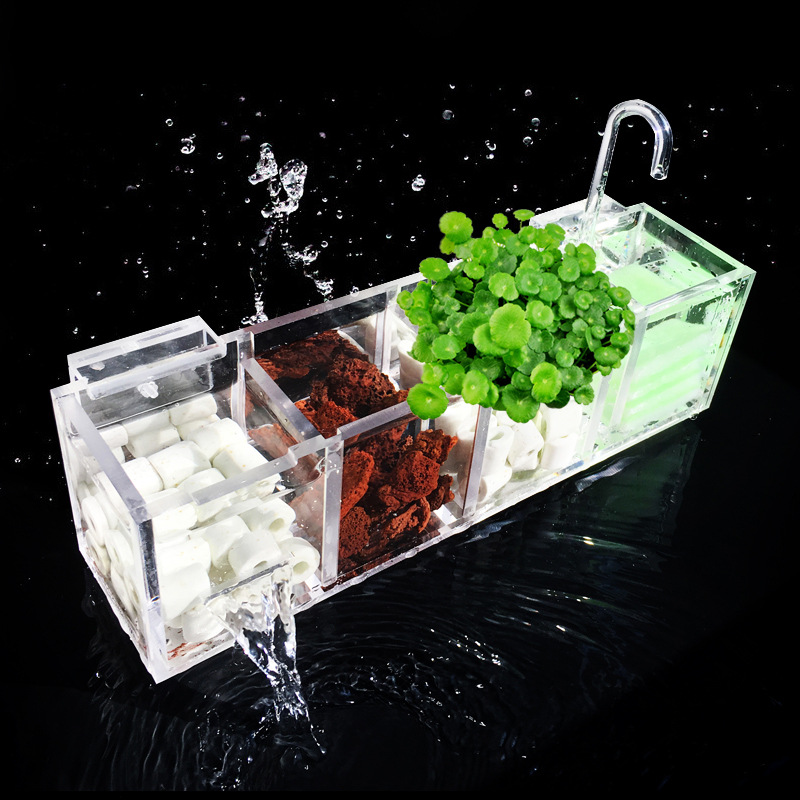 Reef Tank Filter - Boîte de filtre externe d'aquarium, boîte
