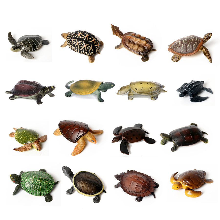 Marine Fish Tank - Miniature tortue de mer réaliste pour