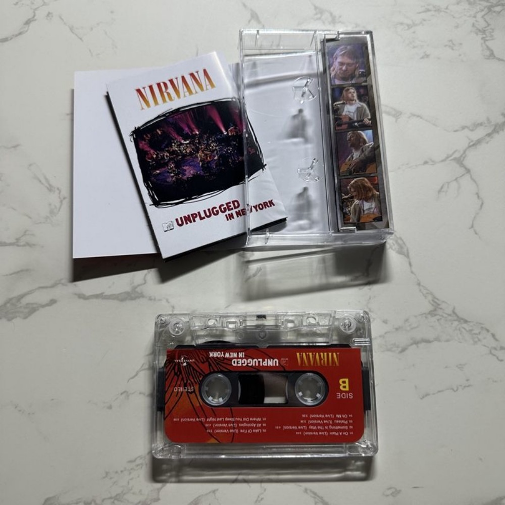 Cassette neuve scellée Nirvana - Live Rock avis et prix