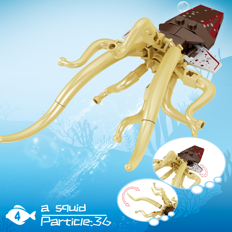 Série Ocean World, mini blocs  - Aquarium Marine World avis et prix