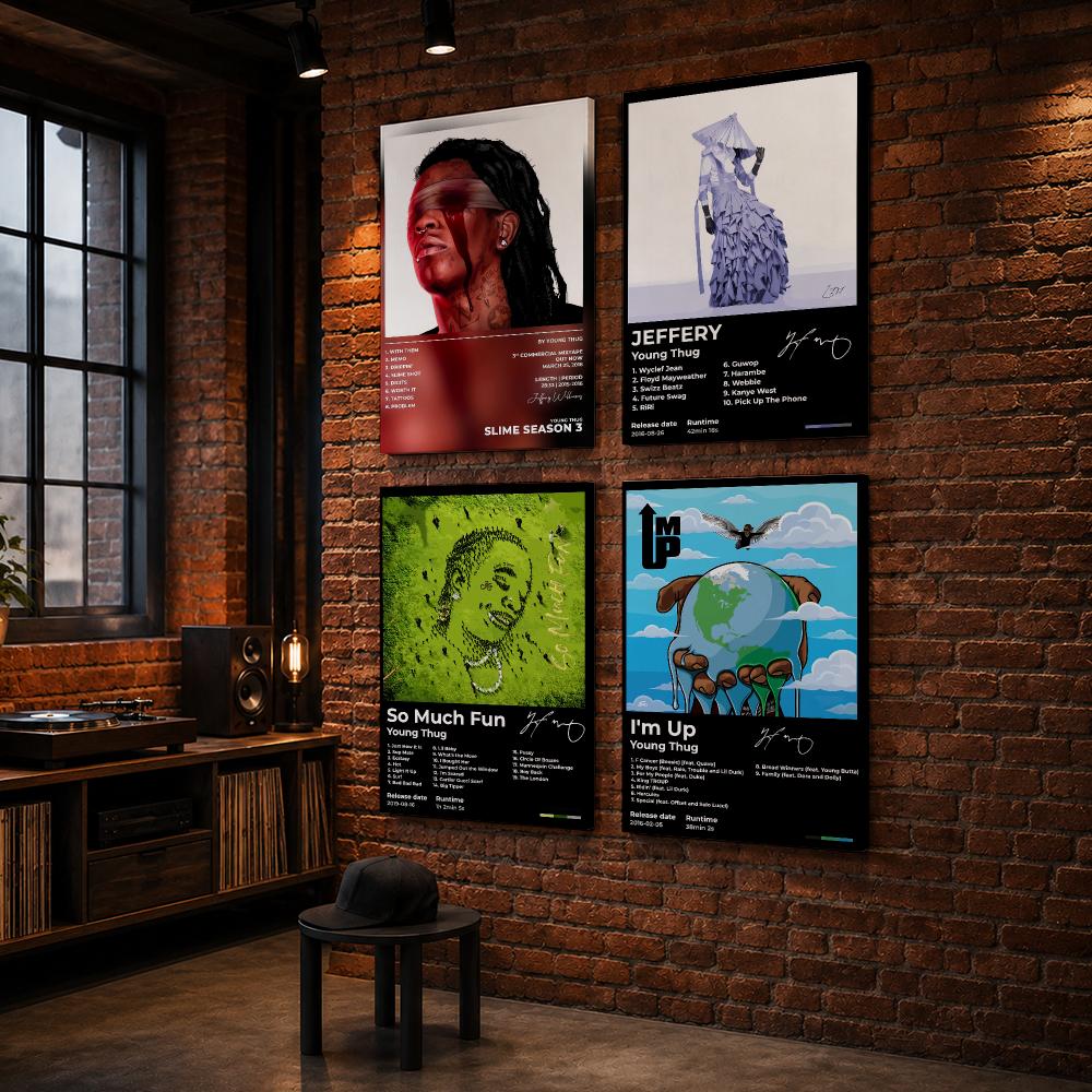 Tableau mural encadré de l'alb - Live Rock avis et prix