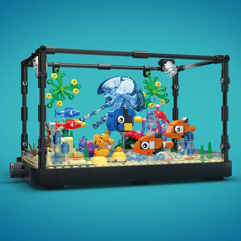 Ensemble de blocs de construct - Marine Aquarium Cube avis et prix