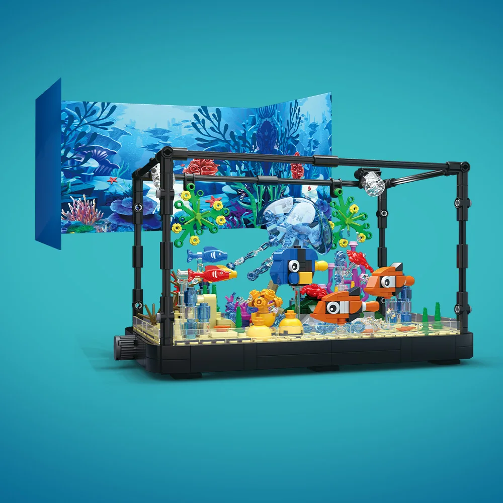 Ensemble de blocs de construct - Marine Aquarium Cube avis et prix