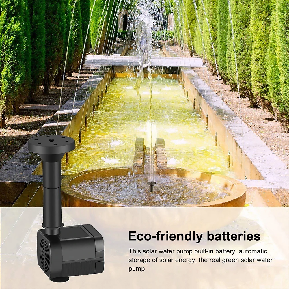 Pompe à eau solaire avec 6 bus - Marine Aquarium avis et prix