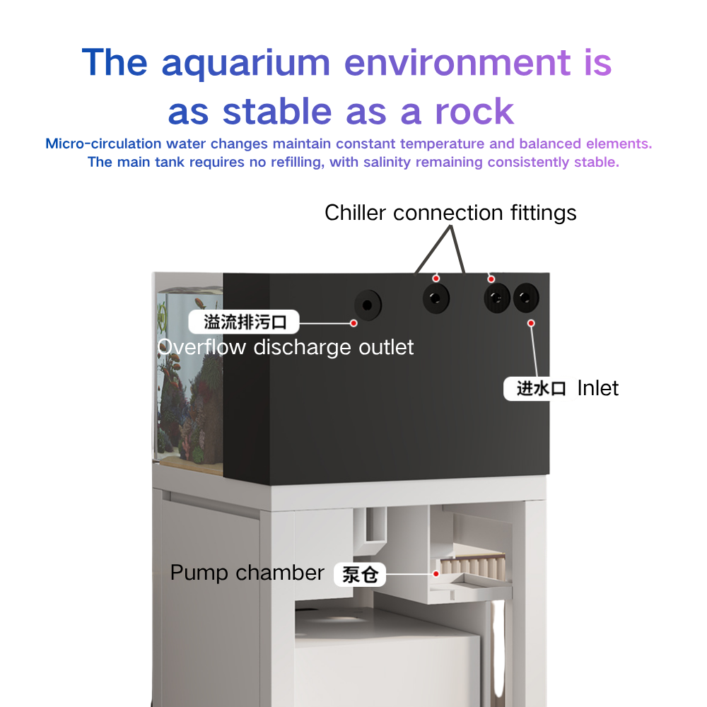 Aquarium intelligent Paopaosha - Marine Aquarium Cube avis et prix