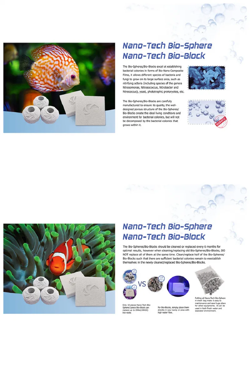 Aquarium Nano Tech Biobloc sau - Marine Aquarium Cube avis et prix