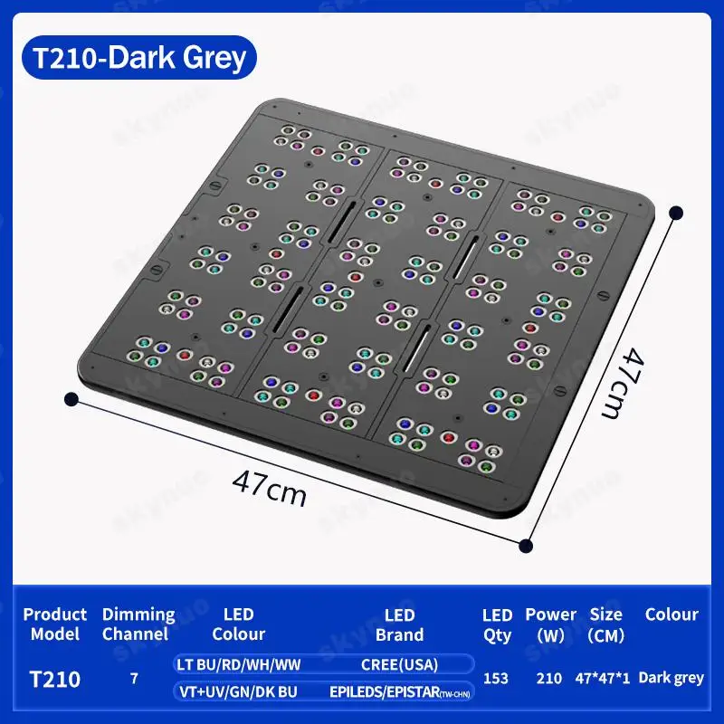 TLF KASSRAY T210 210W couvertu - Reef Lighting avis et prix