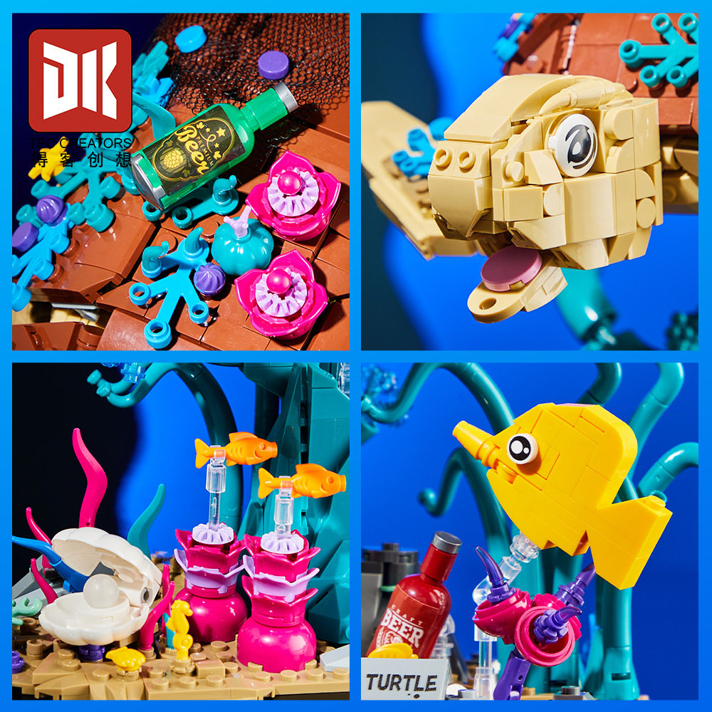 Ensemble de blocs de construct - Marine Aquarium Cube avis et prix