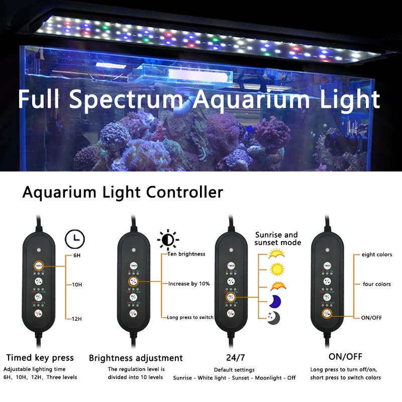 Lampe LED pour aquarium, spect - Reef Lighting avis et prix