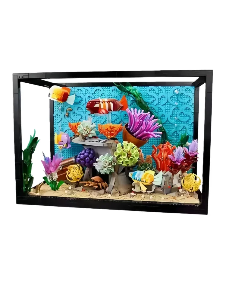 Nouvelle Décoration d'Aquarium - Marine Aquarium Cube avis et prix