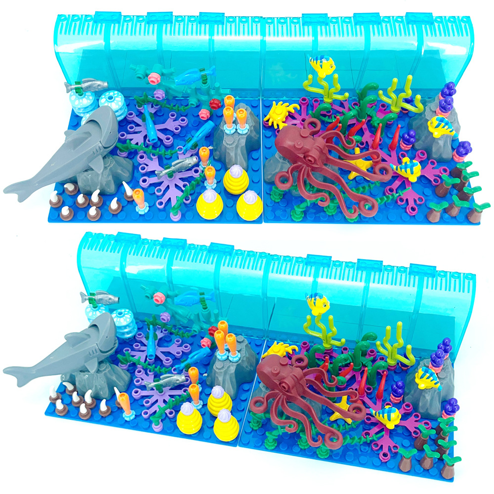 Blocs de construction de scène - Aquarium Marine World avis et prix